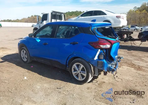 2024 Nissan Kicks S Xtronic Cvt from USA, damaged, VIN 3N1CP5BV5RL586308